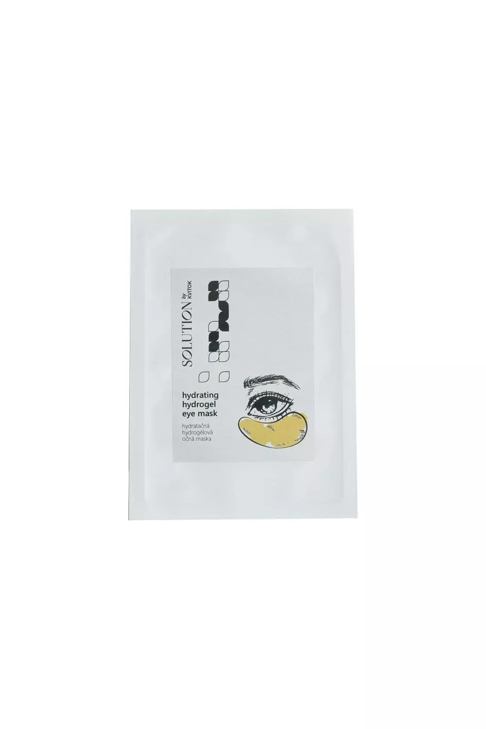 Kvitok Hydrerende hydrogel øjenmaske/Hydrating hydrogel eye mask