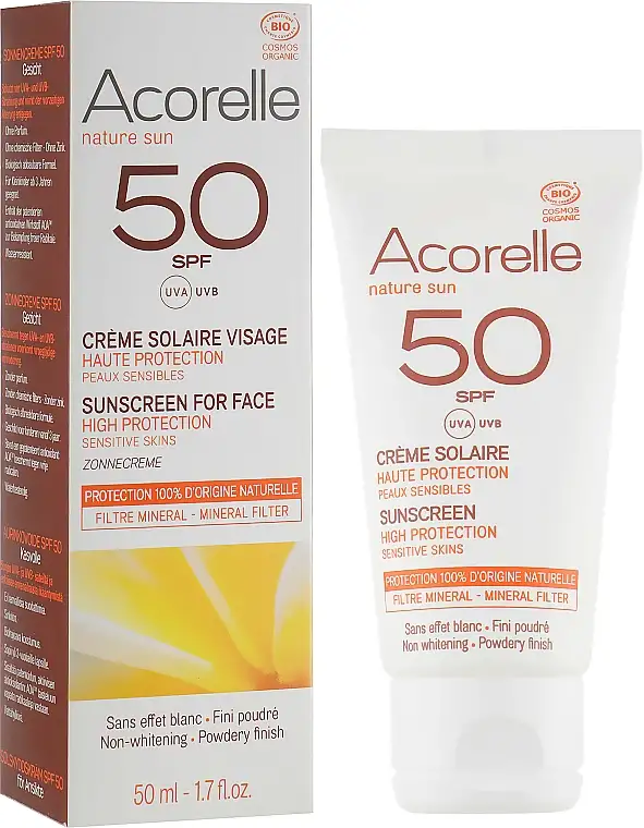 Ansigtssolcreme med puddereffekt 98542580