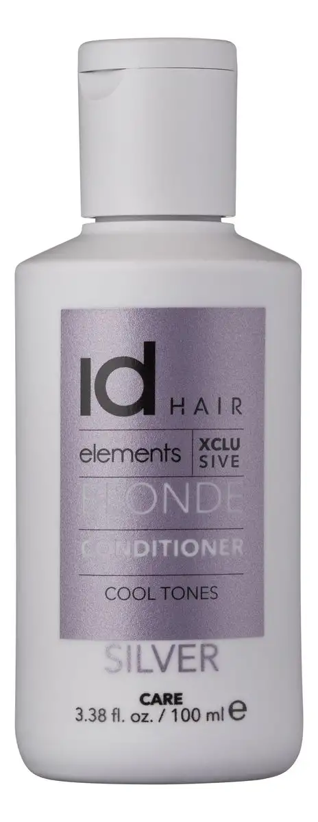 IdHAIR Elements Xclusive Blonde Conditioner Silver - 100 ml.