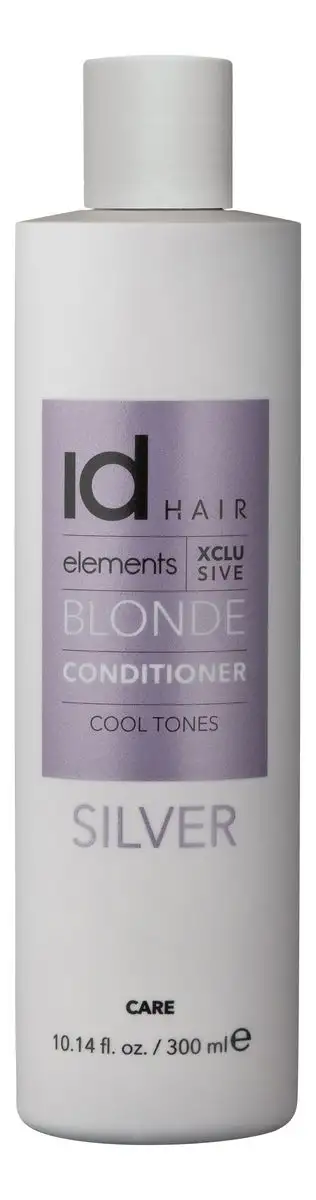 IdHAIR Elements Xclusive Blonde Conditioner Silver - 300 ml.