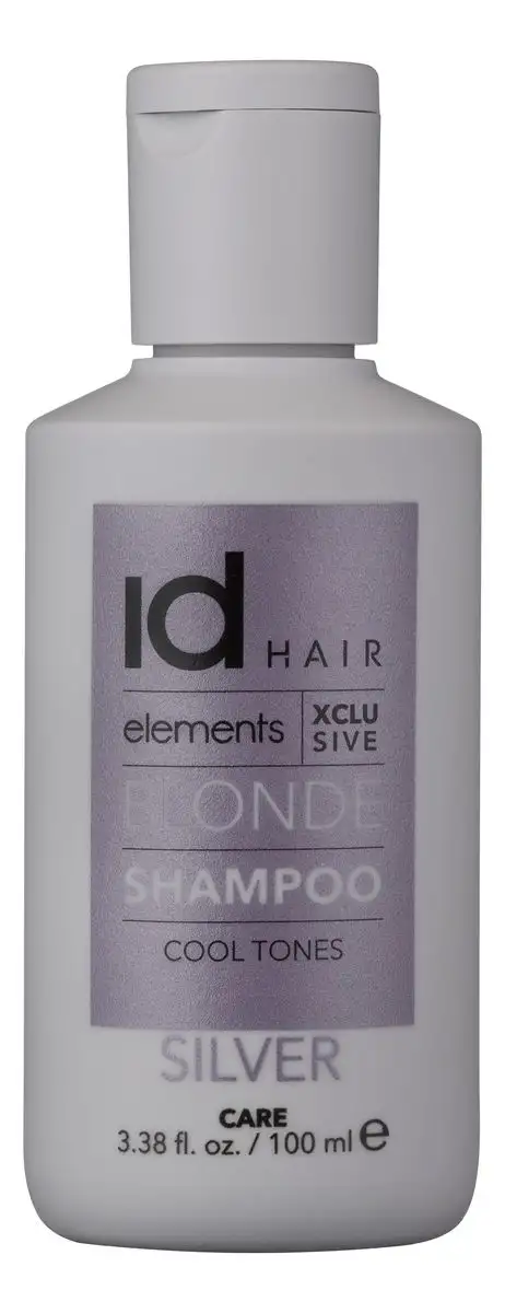 IdHAIR Elements Xclusive Blonde Shampoo Silver - 100 ml.