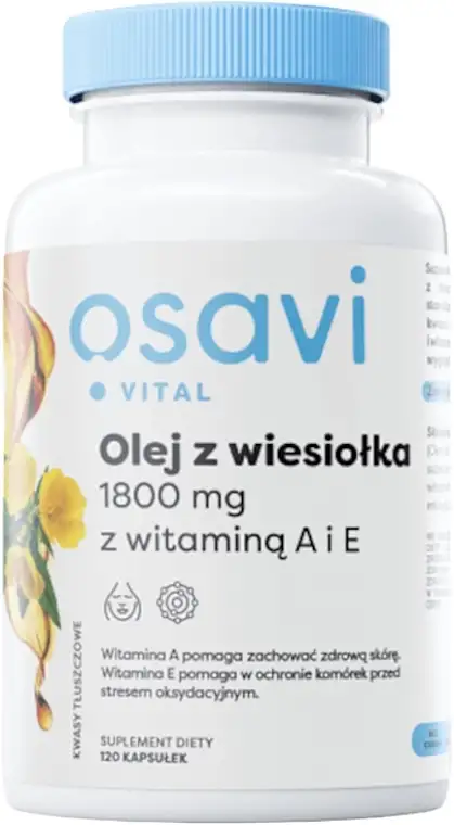 Kapsler Natlysolie med vitamin A og E, 1800 mg 40410507