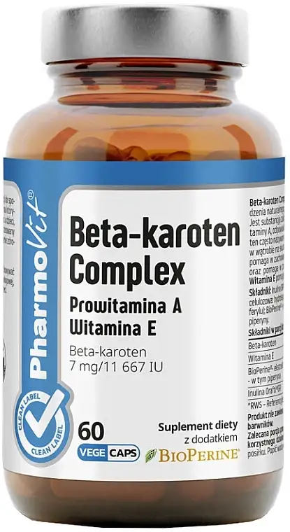 Beta-caroten Kompleks Kosttilskud 97799534