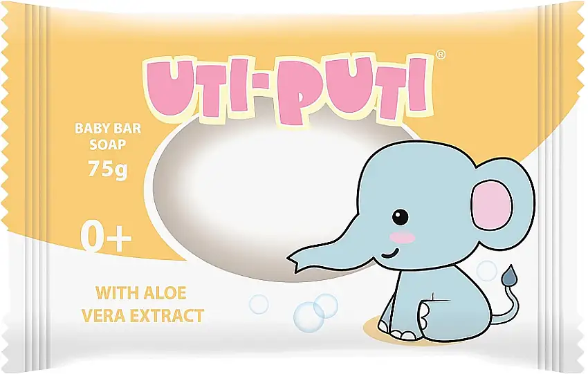Børne sæbe med Aloe Vera Extract 'Uti-Puti. Baby Elefant' 77459683
