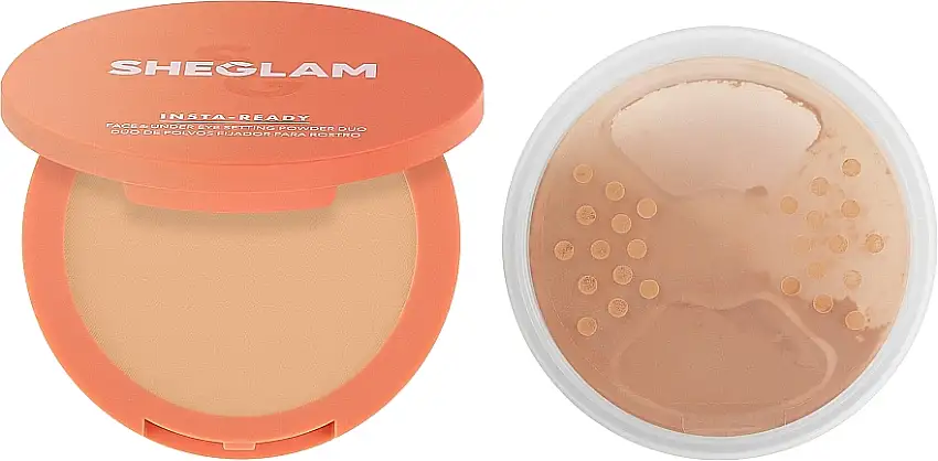 Sheglam Insta-Ready Face & Under Eye Setting Powder Duo 18901333