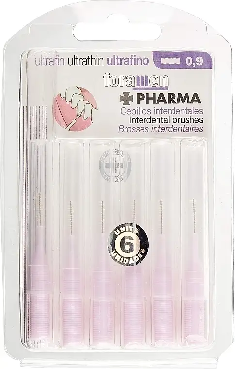 Mellemtandbørste 0.9mm 43535287