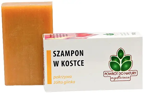 Solid shampoo med brændenælde og gult ler 76424339