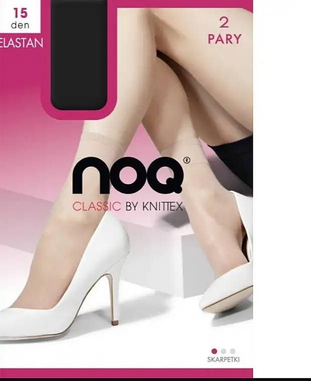 Kvinder sokker 'Elastan', 15 Den, klit 13261642