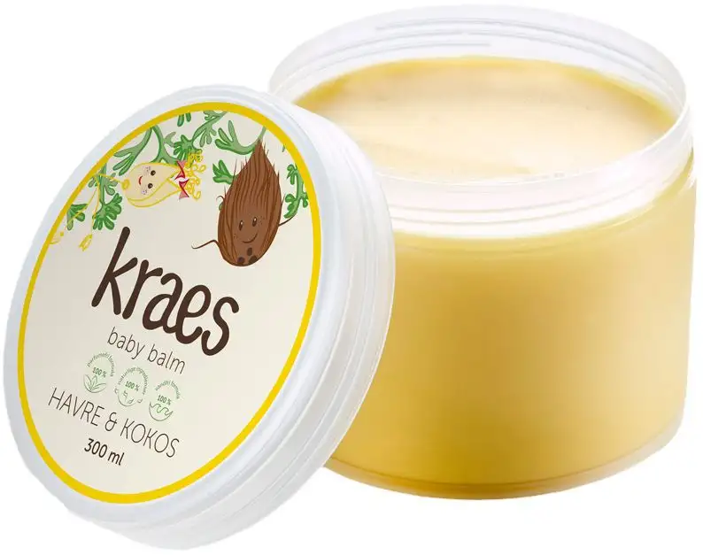 KRAES Baby Balm Havre & Kokos - 300 ml.
