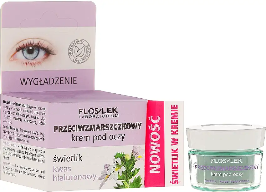 Anti-rynkecreme med hyaluronsyre til øjenområdet 43517279