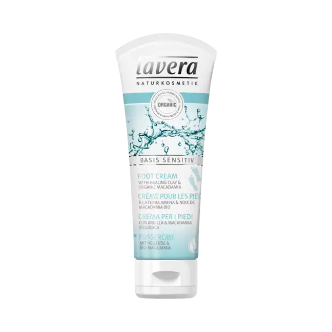 Lavera Basis Sensitiv Foot Cream - 75 ml