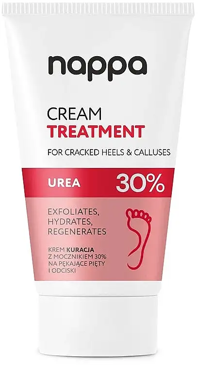 Creme til pleje af sprukne hæle og hård hud med 30% urea 13577333