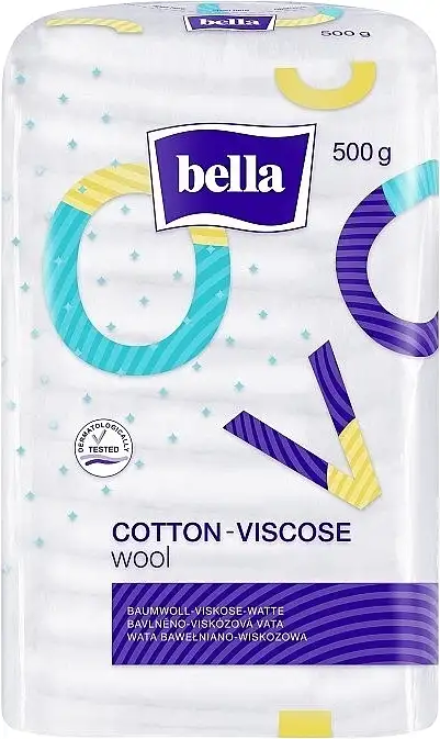 Bomuld-viskose-uld, 500 g 40459236