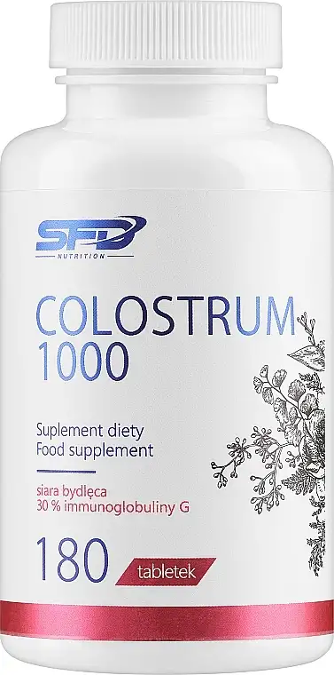 Colostrum kosttilskud, 1000 mg, 180 Tabs 35545241