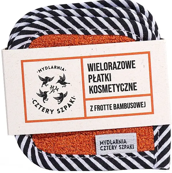 Genanvendelige bomuldspuder med bambus scruber, 5 stk 59242608