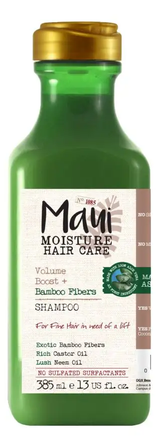MAUI Bamboo Fiber Shampoo - 385 ml.