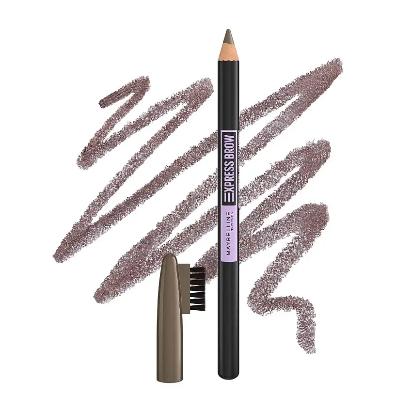 Maybelline York Express Brow Shaping Eyebrow Pencil Medium Brown No. 04