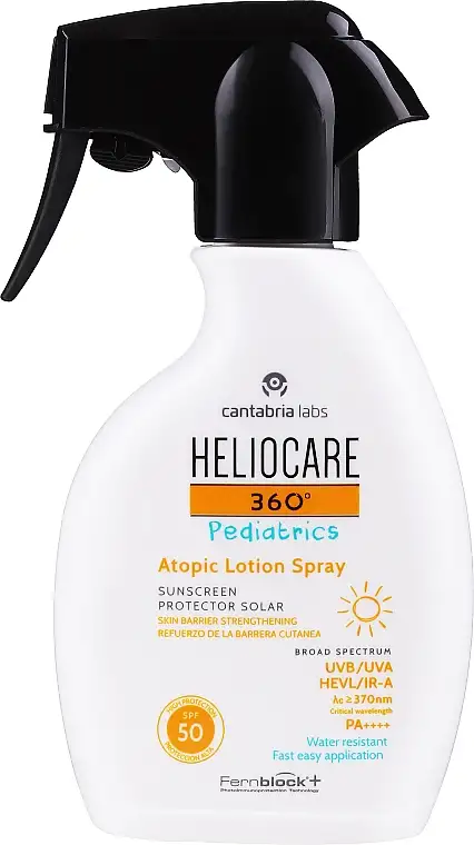 Børn Sun Lotion Spray til atopisk hud SPF 50 30908310