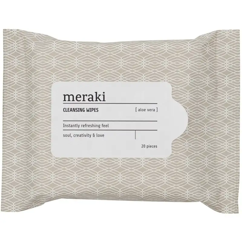 Meraki Cleansing Wipes Aloe Vera - 20 pcs
