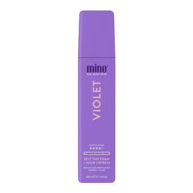 MineTan - Violet Self Tan Foam Color Base - 200 ml