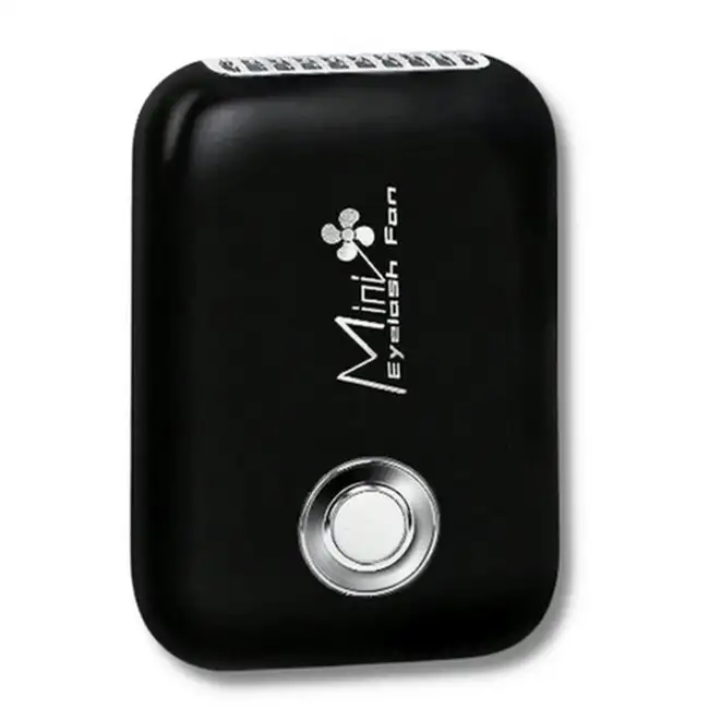 Mix - Mini Eyelash Fan Black (Blæser til ansigtet)