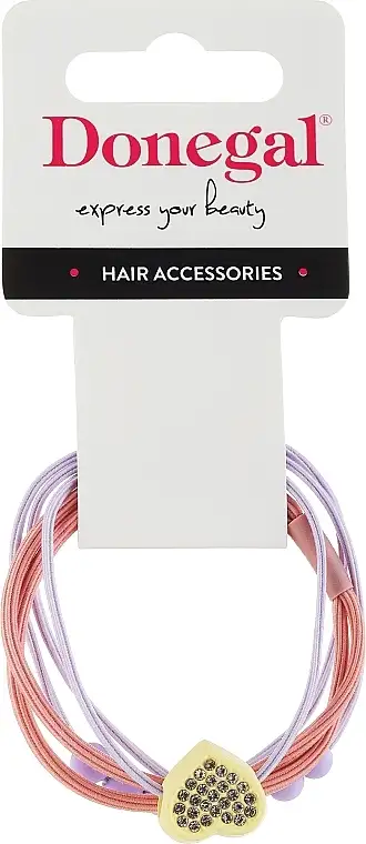 Hårbånd FA-5697+2, fersken + lilla 51934660