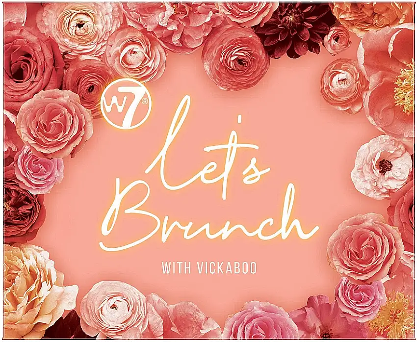 W7 Let's Brunch With Vickaboo Pressed Pigment Palette 84452389
