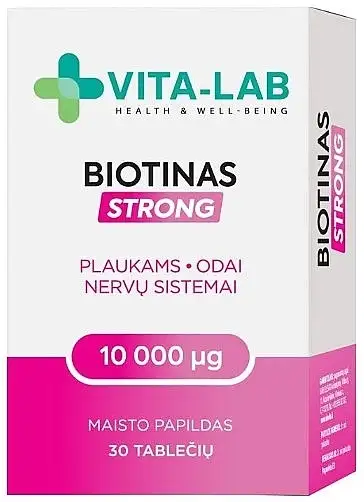 Kosttilskud "Biotin", 10000 mg 64268672