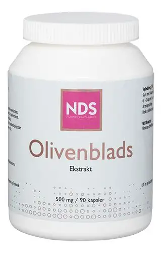 NDS Olivenbladsekstrakt 500 mg - 90 kap