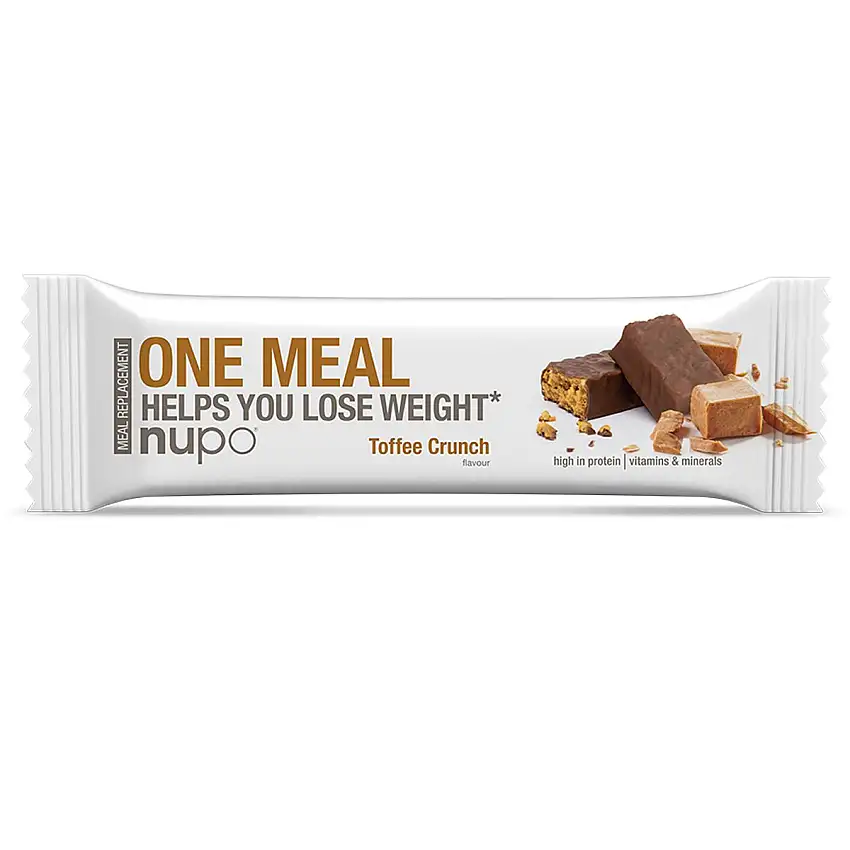 Nupo One Meal Replacement Bar Toffee Crunch - 1 stk.