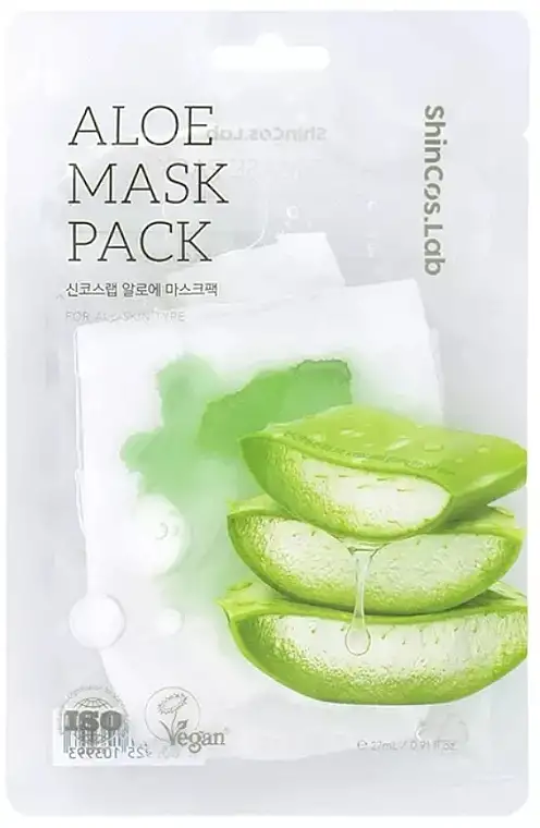 Beroligende sheetmaske med aloe 51605221