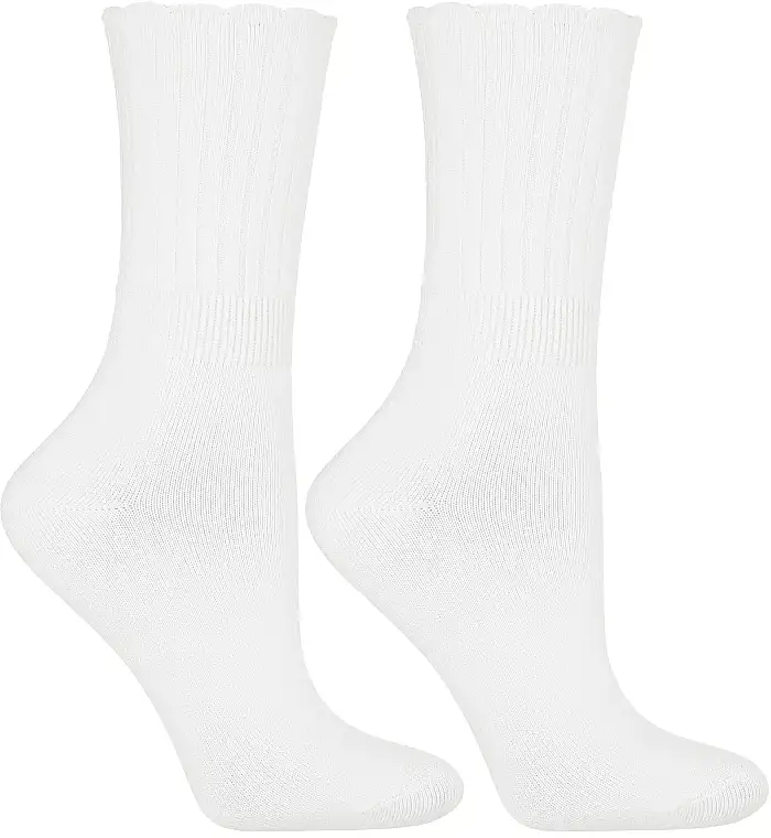 Dame lange sokker, CSL250-135, hvide 44254489