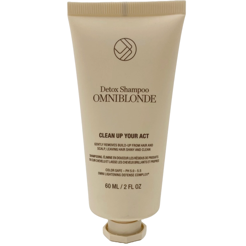 Omniblonde Clean Up Your Act Detox Shampoo 60 ml
