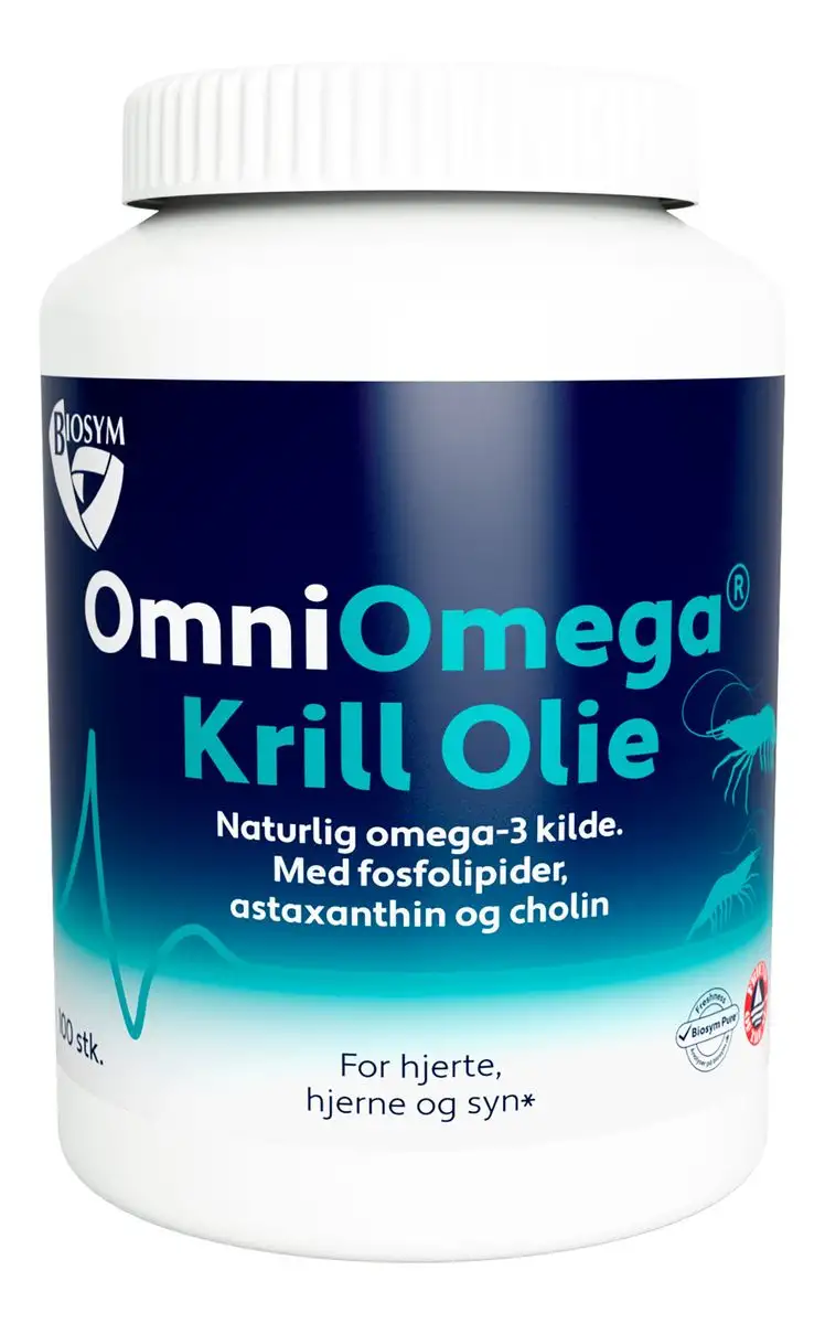 OmniOmega Krill Olie - 100 kaps.