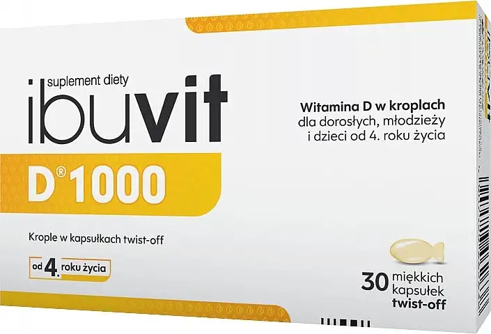 Ibuvit D 1000 Kosttilskud, kapsler 98709036