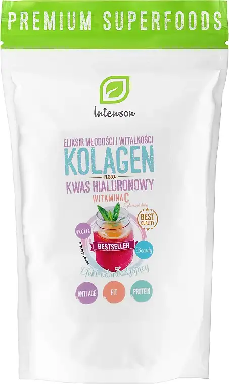 Kollagen med C-vitamin og hyaluronsyre 69580666