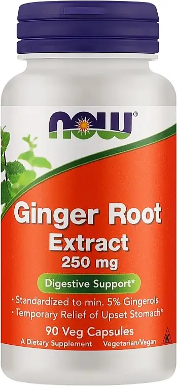 Kapsler "Ingefærrodsekstrakt", 250mg 24797807