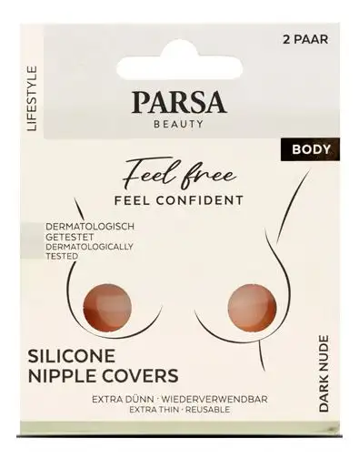 Parsa Beauty Nipple Covers Silicone - 2 par