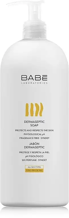 Dermaseptisk bakteriedræbende sæbe til krop og hånd 74896464