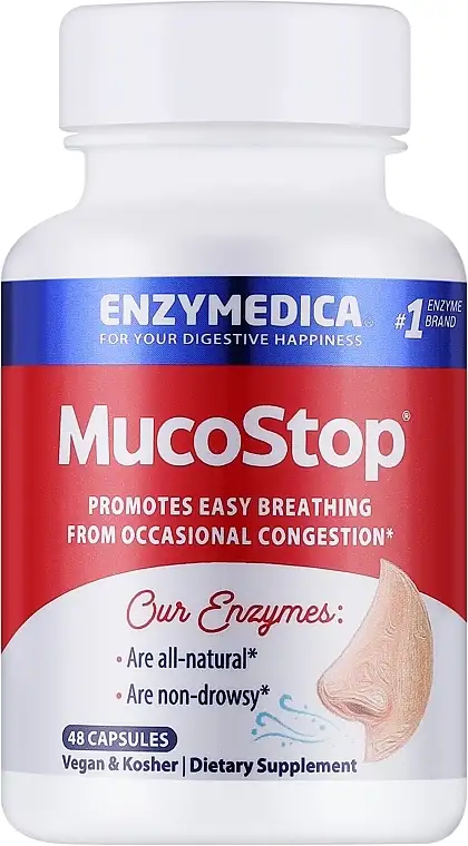 Kosttilskud "Enzymer til lettere vejrtrækning" 30442381