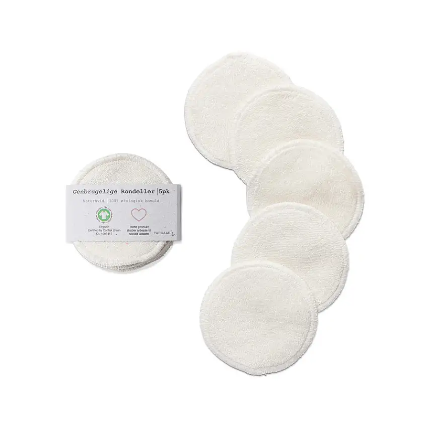 Pargaard Genanvendelige Rondeller Naturhvid