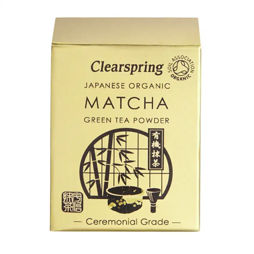 Clearspring Matcha Grøn Te Pulver (Ceremoni Grade) 30 g