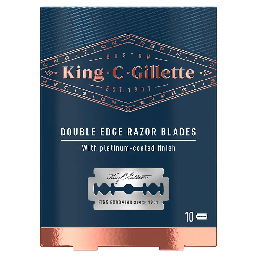 King C. Gillette blade til Double Edge 10 stk