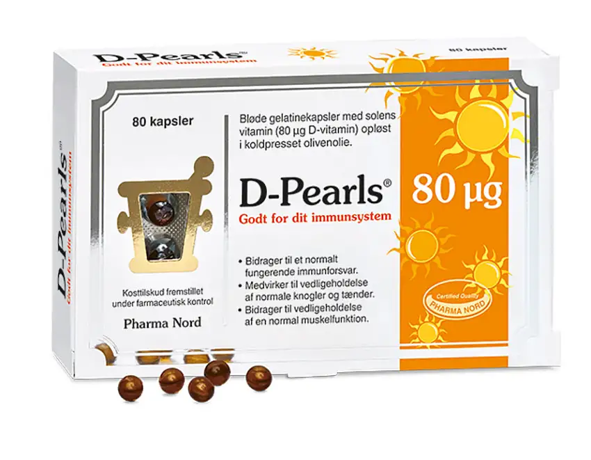 Pharma Nord D-Pearls 80 mcg 80 kaps.