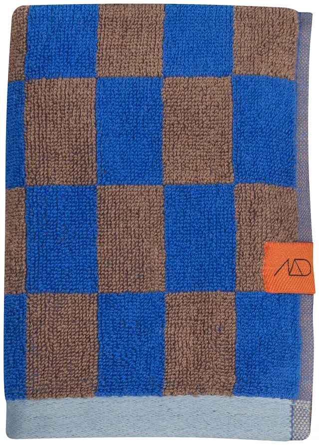 Mette Ditmer RETRO Gæstehåndklæde 2-pak Cobalt  40 x 55 cm