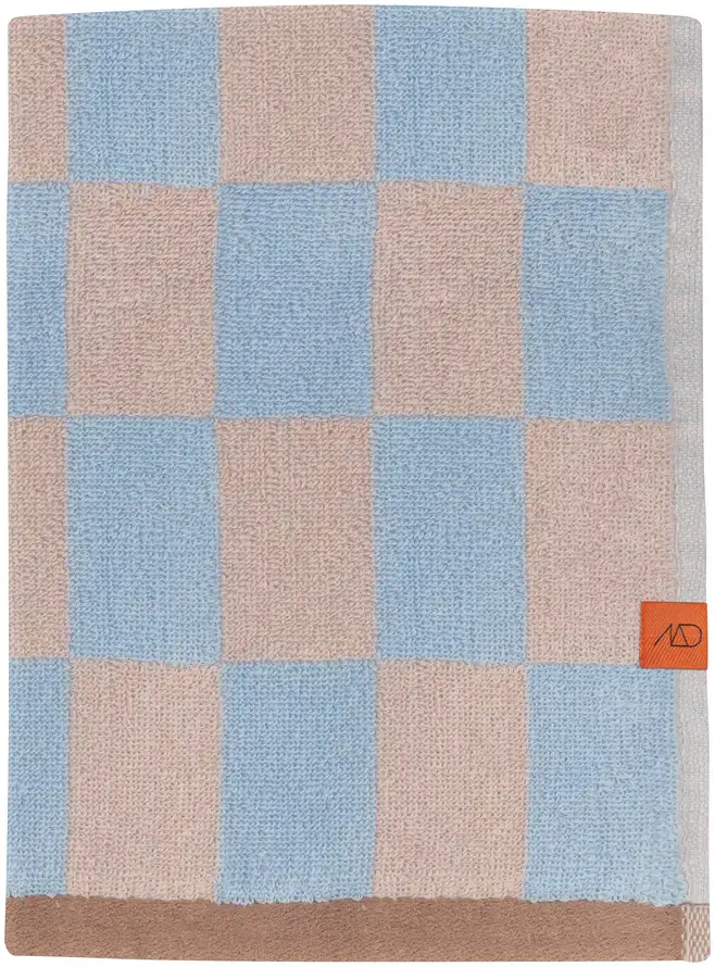 Mette Ditmer RETRO Badehåndklæde Light Blue 70 x 133 cm