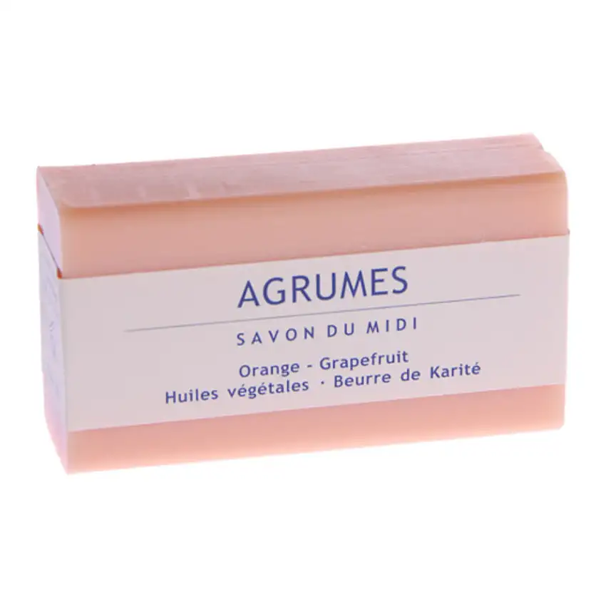 Savon du Midi Sæbe Appelsin og Grapefrugt Agrumes 100 g