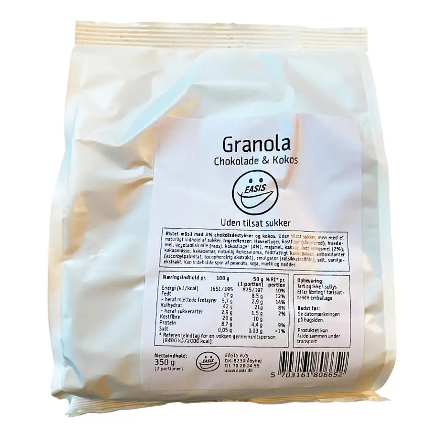 EASIS Granola Choko And Coco 350 g