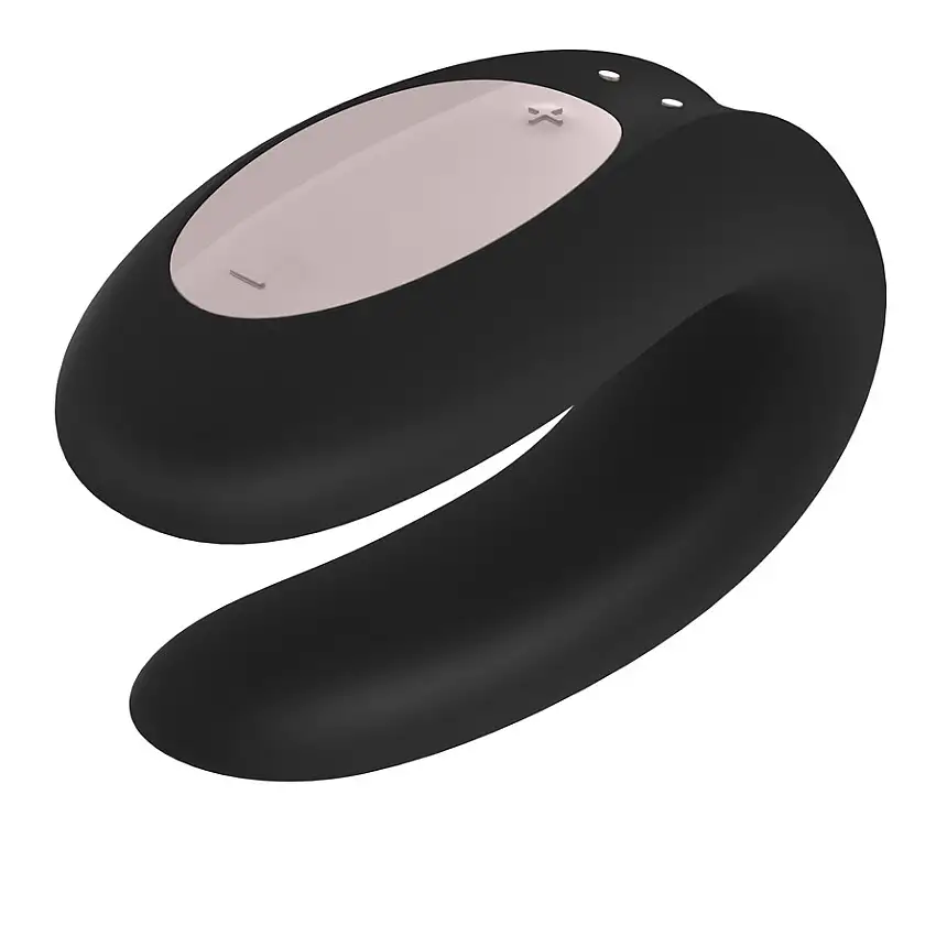 Satisfyer Double Joy Black Vibrator