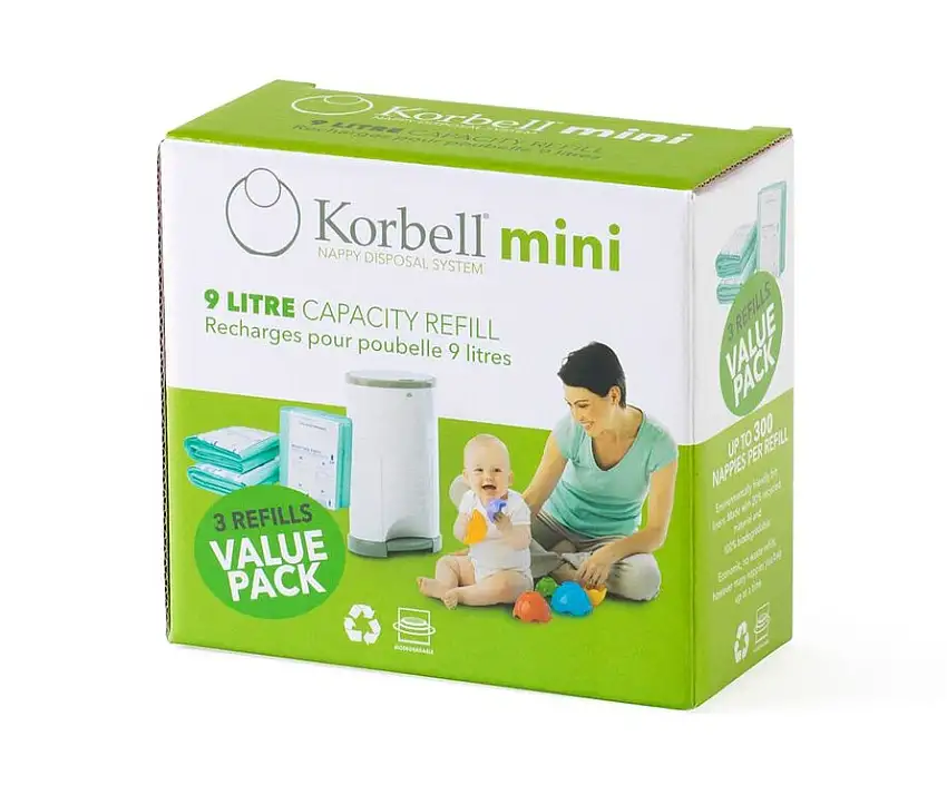Korbell Mini Refill 3-pak